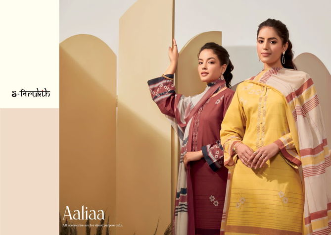 Aaliya By S Nirukth Printed Salwar Suits Catalog